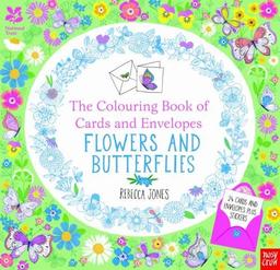 The National Trust: Colouring Cards and Envelopes: Flowers and Butterflies (Colouring Book of Cards/Envelp)