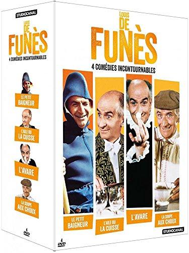 Coffret louis de funés 4 comédies incontournables [FR Import]