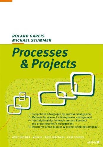 Processes & Projects: Competitive advantages by process management. Methods for macro & micro-process management. Interrelationships between process & ... of the process & project-oriented company.