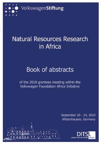 Natural Resources Research in Africa: Book of abstracts