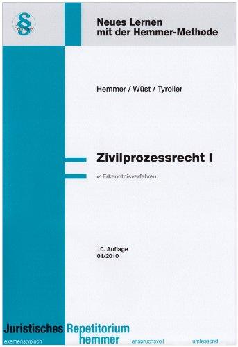 Zivilprozessrecht I: Erkenntnisverfahren