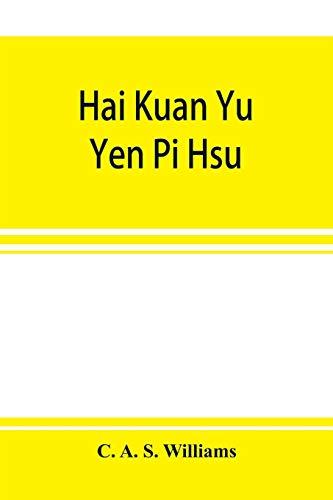 Hai kuan yu¿ yen pi hsu¿; An Anglo-Chinese glossary for customs and commercial use