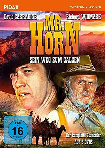 Mr. Horn - Sein Weg zum Galgen / Der komplette Western-Zweiteiler mit David Carradine und Richard Widmark (Pidax Western-Klassiker) [2 DVDs]