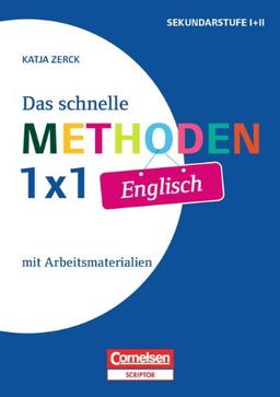 Das schnelle Methoden-1x1 Englisch: Differenzierungsmaterial für heterogene Lerngruppen. Buch mit Kopiervorlagen über Webcode