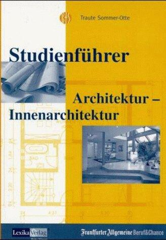 Studienführer, Architektur, Innenarchitektur