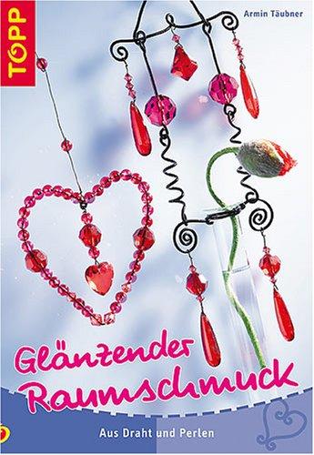 Glänzender Raumschmuck. Aus Draht und Perlen