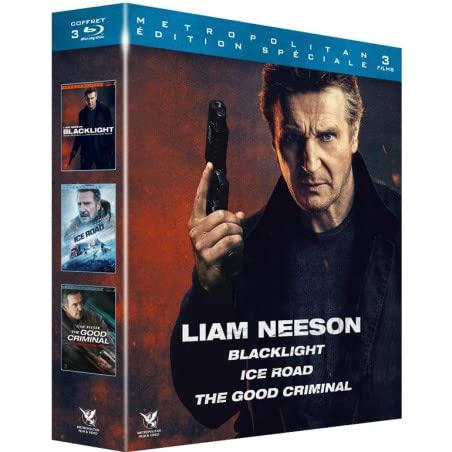 Liam neeson - 3 films : blacklight + ice road + the good criminal [Blu-ray] [FR Import]