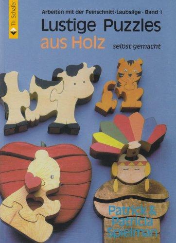 Lustige Puzzles aus Holz selbst gemacht