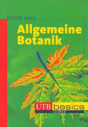 Allgemeine Botanik. UTB basics