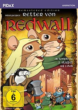 Retter von Redwall, Staffel 2 - Remastered Edition / Die komplette 2. Staffel nach der erfolgreichen Buchklassikerreihe von Brian Jacques (Pidax Animation) [2 DVDs]