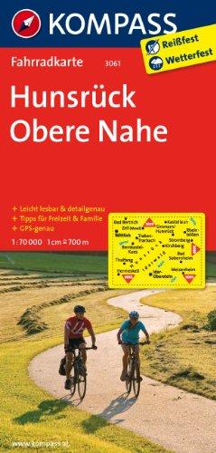 Hunsrück - Obere Nahe: Fahrradkarte. GPS-genau. 1:70000