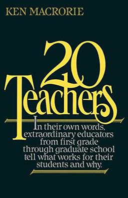 Twenty Teachers