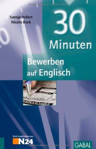 30 Minuten Bewerben auf Englisch