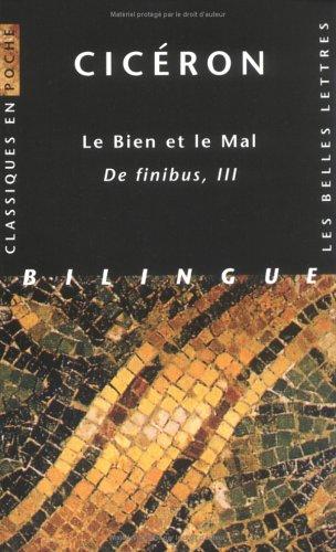 Le bien et le mal : De finibus III