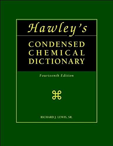 Hawley's Condensed Chemical Dictionary