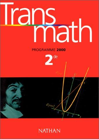 Transmath 2e : livre de l'élève