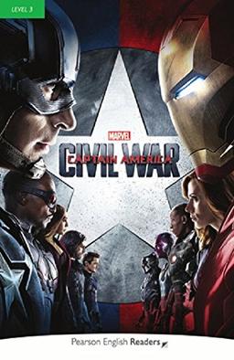 MARVEL: Captain America Civil War - Leichte Englisch-Lektüre (A2) (Pearson Readers - Level 3)