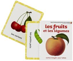 Les fruits et les légumes : cartes-imagier pour bébés