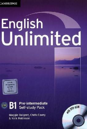 English Unlimited B1 - Pre-Intermediate. Self-study Pack with DVD-ROM