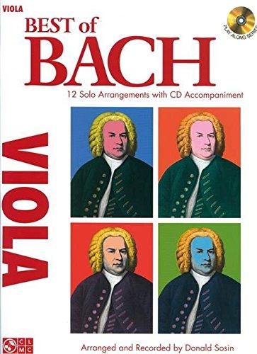 Best Of Bach Viola Solos Book/Cd: Best Of - Viola