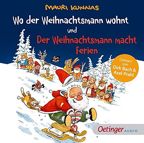 Wo der Weihnachtsmann wohnt und Der Weihnachtsmann macht Ferien: CD Standard Audio Format, Lesung