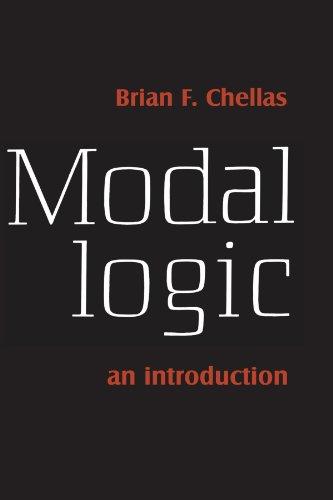 Modal Logic: An Introduction