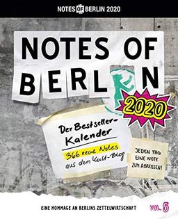 Notes of Berlin 2020