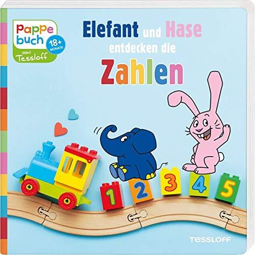 Elefant und Hase entdecken die Zahlen. Elefantastischer Lesespaß zum Staunen, Entdecken und Mitmachen (Bilderbuch ab 18 Monate)