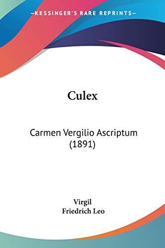 Culex: Carmen Vergilio Ascriptum (1891)