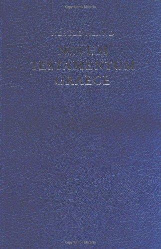 Bibelausgaben, Novum Testamentum Graece, Großdruckausgabe (Nr.5103): ANC.NT.L/Print