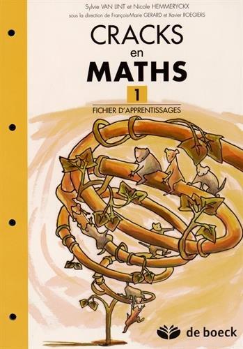 Cracks en maths 1 : fichier d'apprentissages