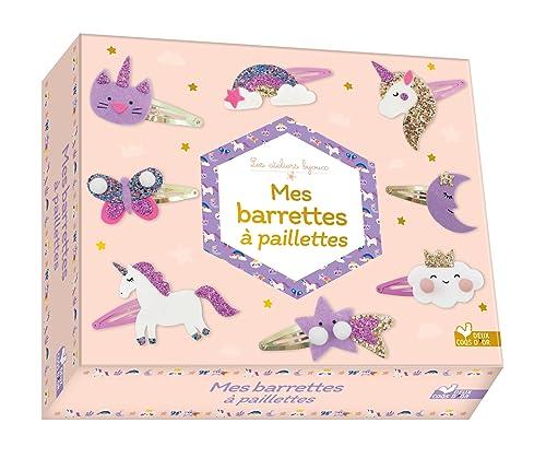 Mes barrettes à paillettes