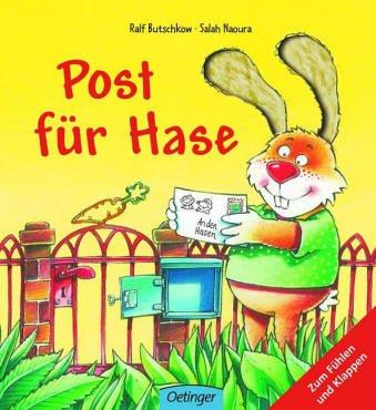 Post für Hase. Zum Fühlen und Klappen