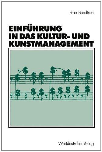 Einführung in das Kultur- und Kunstmanagement (Arbeitstitel)