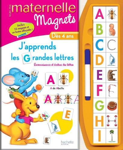 J'apprends les grandes lettres : reconnaissance et écriture des lettres