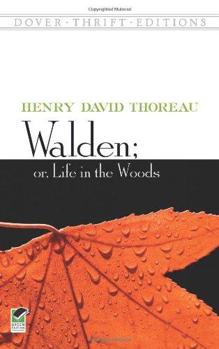 Walden; or, Life in the Woods. Walden oder Leben in den Wäldern, englische Ausgabe