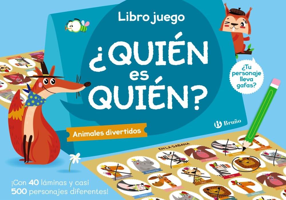 ¿Quién es quién? Libro juego (Castellano - A PARTIR DE 3 AÑOS - MANIPULATIVOS (LIBROS PARA TOCAR, JUGAR Y PINTAR), POP-UPS - Otros libros)