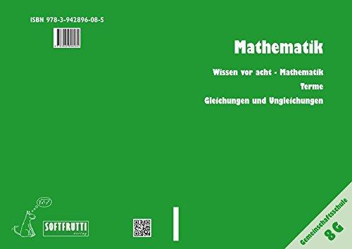 Mathematik 8 G: Gemeinschaftsschule Arbeitsbuch