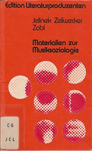 Materialien zur Musiksoziologie.