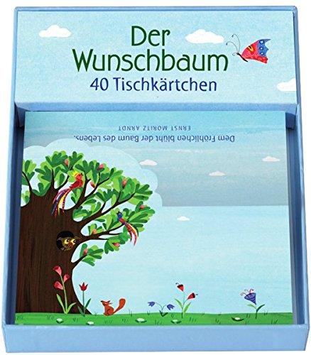 Der Wunschbaum: 40 Tischkärtchen