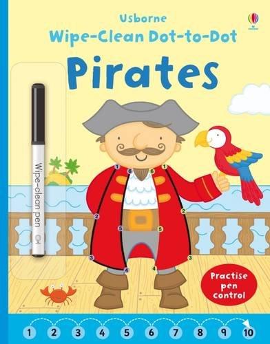 Wipe Clean Dot-to-Dot: Pirates