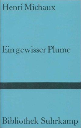 Ein gewisser Plume (Bibliothek Suhrkamp)