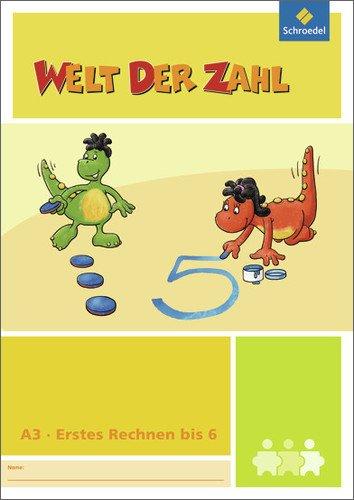 Welt der Zahl - I-Materialien: Erstes Rechnen bis 6 (A3)