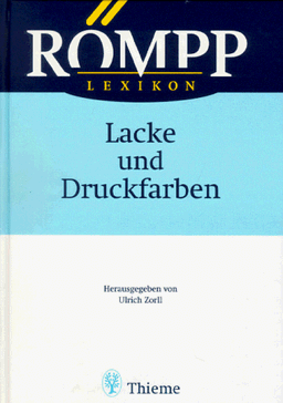 Römpp Lexikon, Lacke und Druckfarben