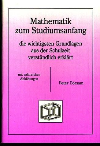 Mathematik zum Studienanfang