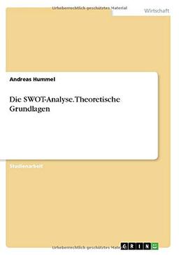 Die SWOT-Analyse. Theoretische Grundlagen