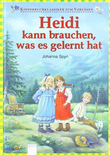 Heidi kann brauchen, was es gelernt hat