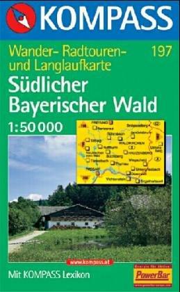 Südlicher Bayerischer Wald: Wander-, Bike- und Langlaufkarte. 1:50.000