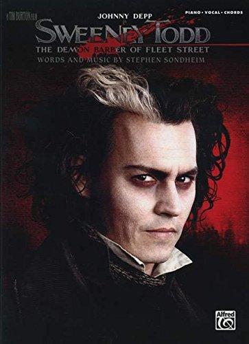 Sondheim Stephen Sweeney Todd The Movie Vocal Selections Pv BK