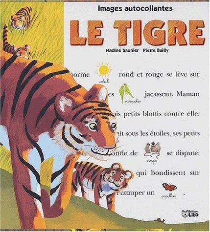 Le tigre : images autocollantes